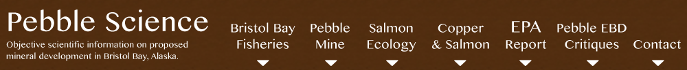 Pebble Mine Science